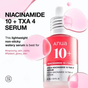 Anua Niacinamid 10 TXA 4 Qora dog'larni to'g'rilovchi serum